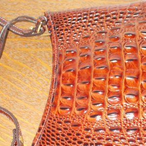 Brahmin Pecan Brown Mini Handbag NEW